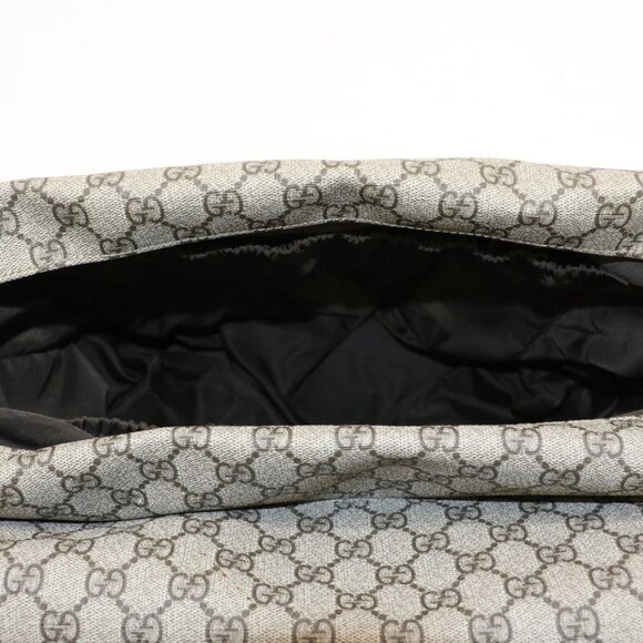 Gucci Large changing Diaper Bag Crossbody GG Supreme Brown 211131 - Picture 5 of 16